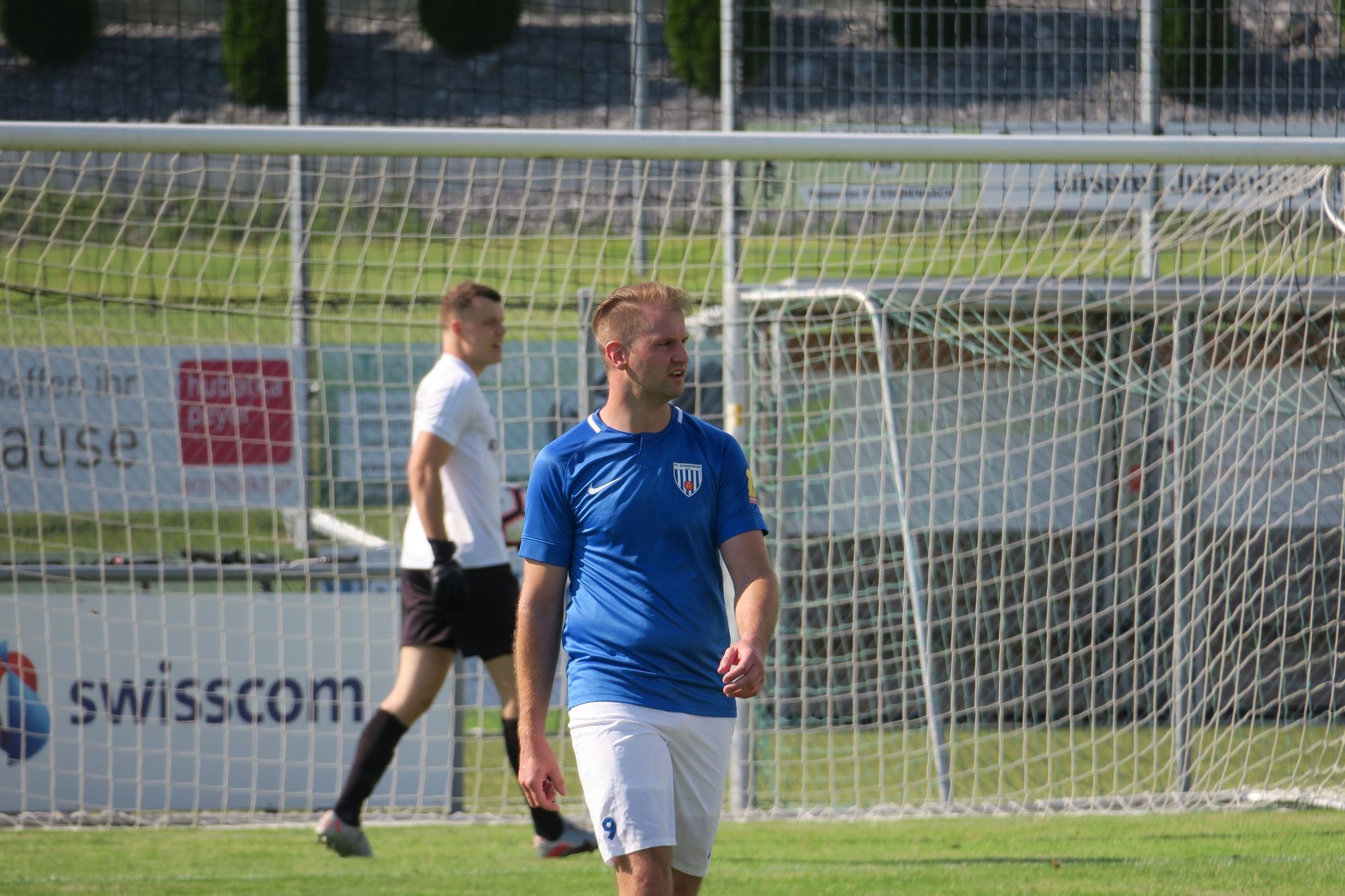 Sandro Vigini am 26.07.2021 gegen den FC Eschenbach (Foto: Thomas Müller, 8716.ch)