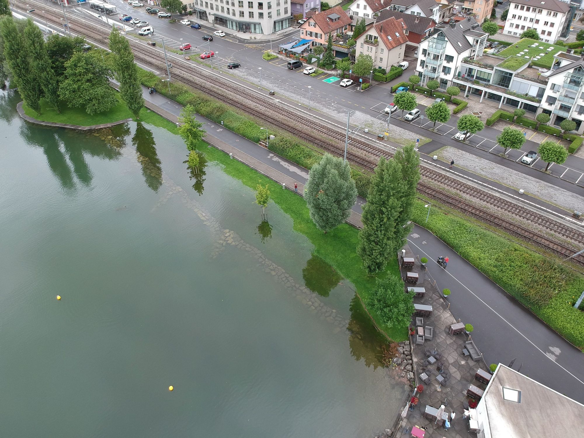 Schmerkner Seeanlage am 15.07.2021 (Foto: Marco Luginbühl)