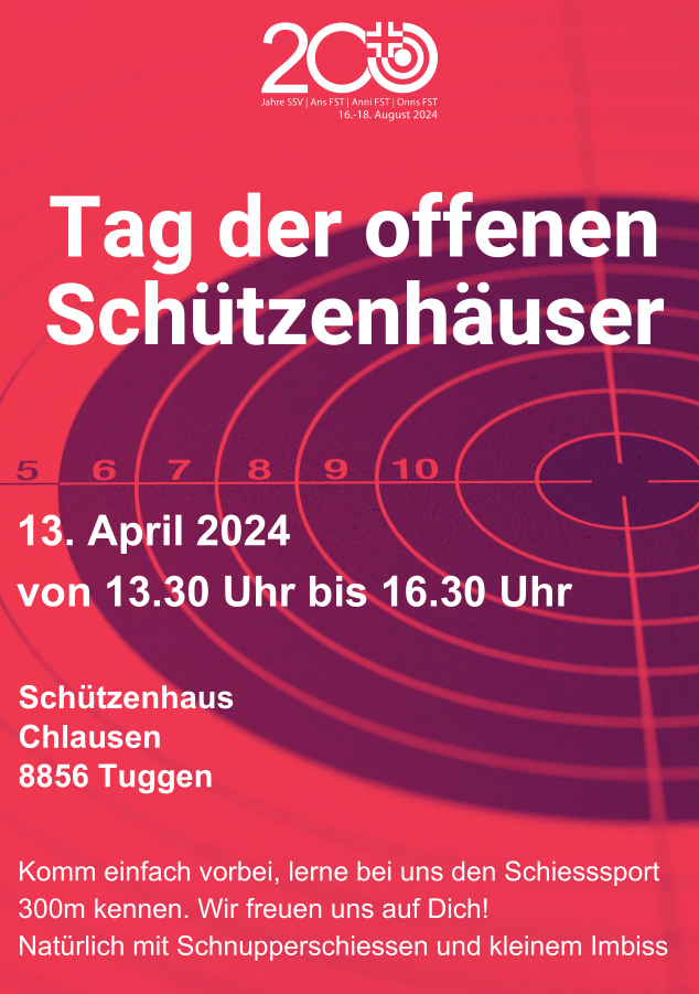 Tag der Offenen Schützenhäuser