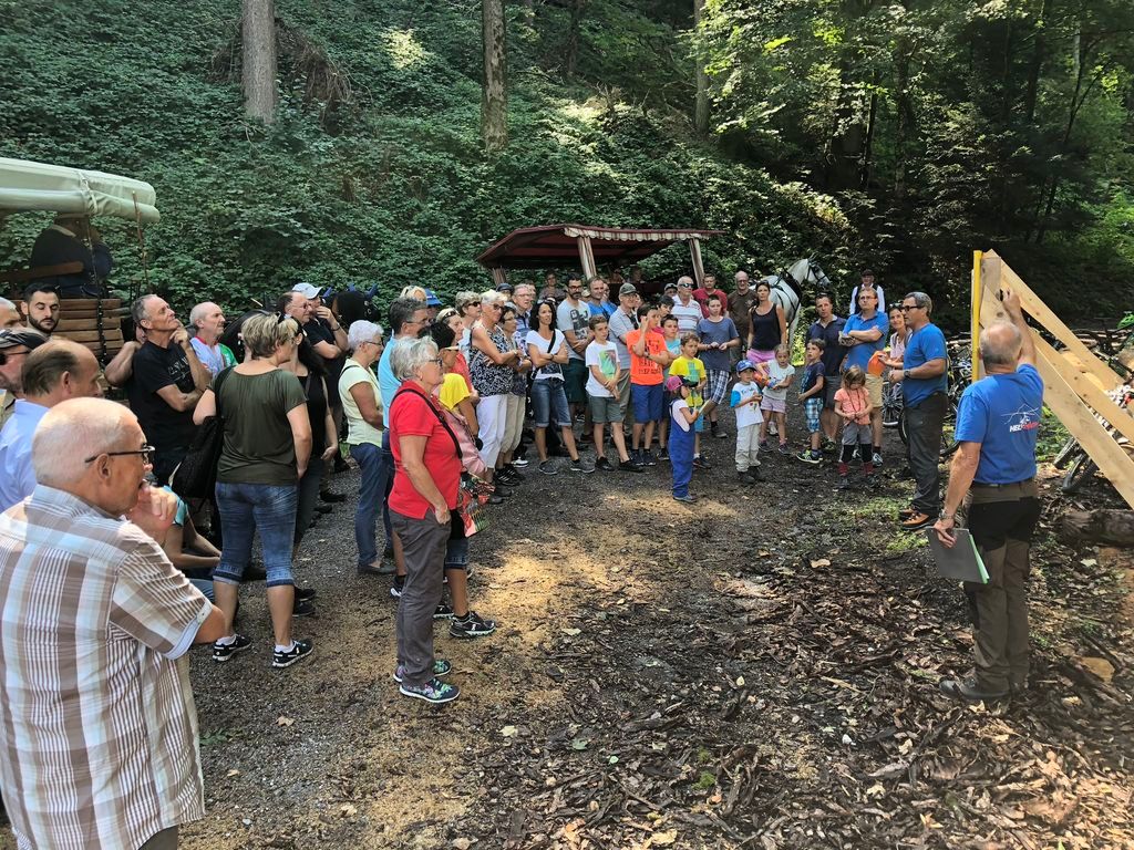 Waldbesichtigung im Buechberg
- die Ortsgemeinde unterwegs