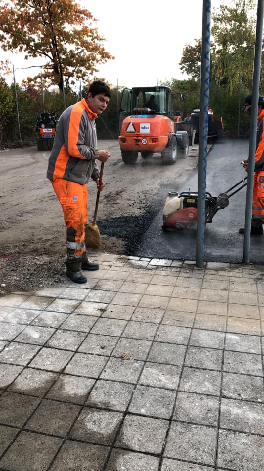 Neuer Belag für Sportplatz in der Seeanlage