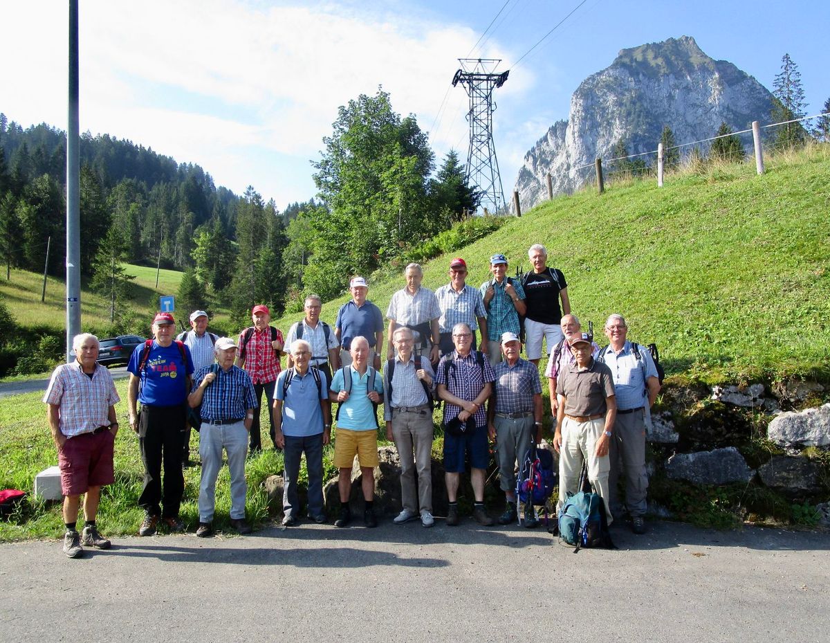 Turnfahrt der Seniorengruppe vom MTV Schmerikon ins Voralpenparadies Region Mythen