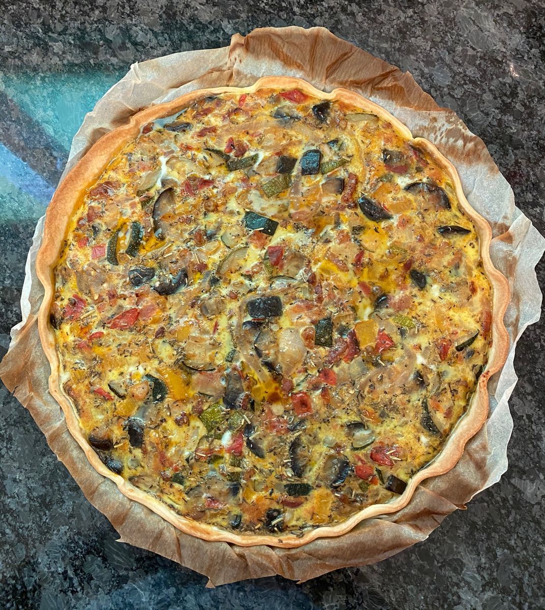 Die perfekte Quiche aus Sommergemüse