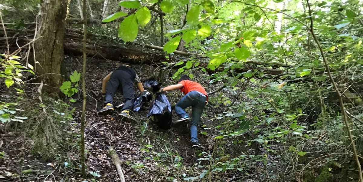 Clean Up Day 2020 im Aabachtobel