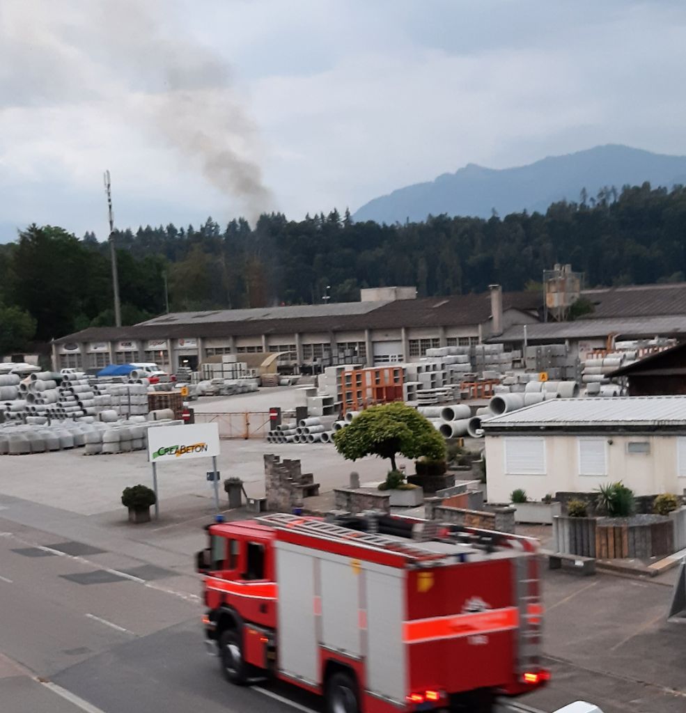 Brand an der Allmeindstrasse