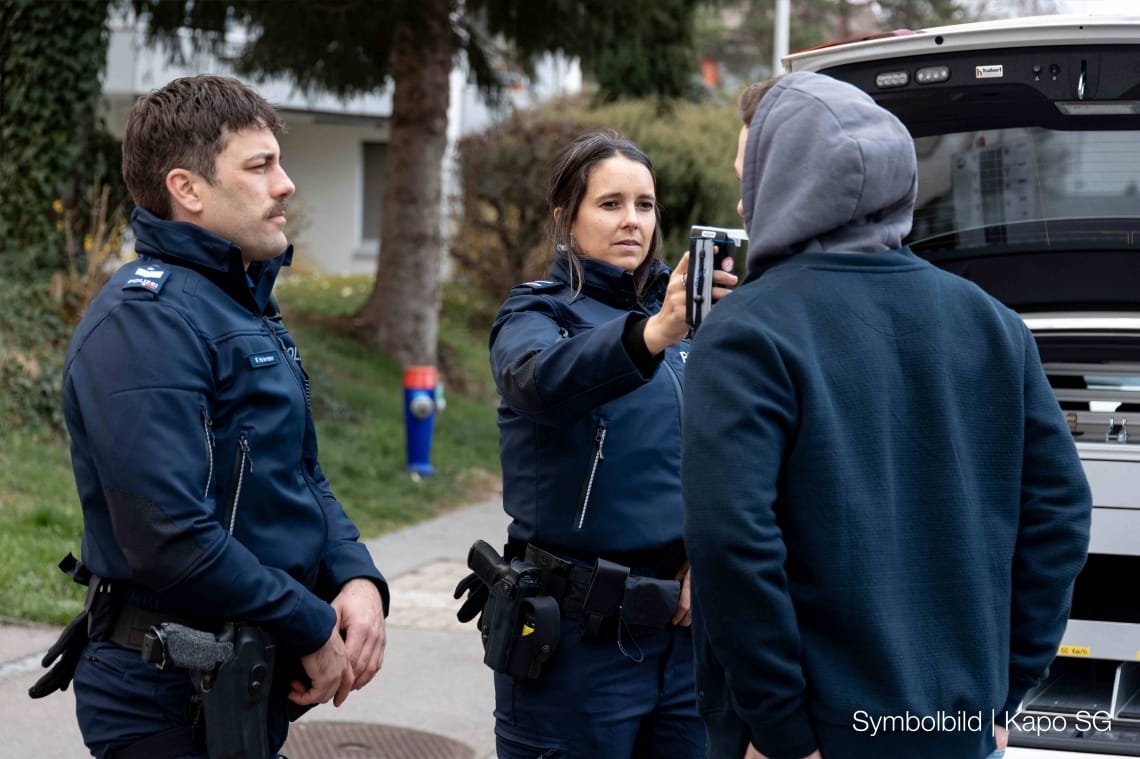 Alkoholisierter Verkehrsteilnehmer in Schmerikon