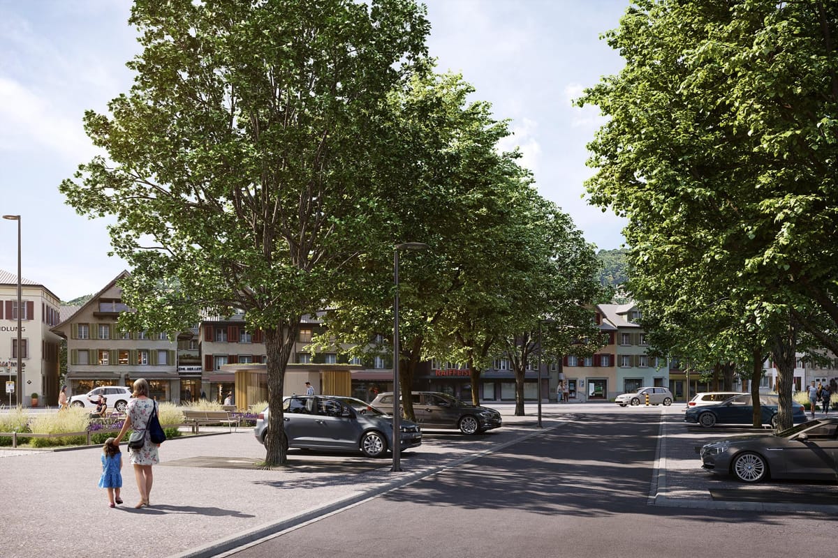 Die Umsetzung der Zentrumsgestaltung ist eine Investition in die Zukunft Schmerikons