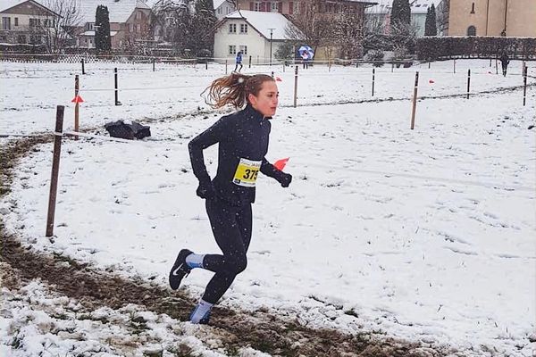 1. Platz am Crosslauf Gettnau