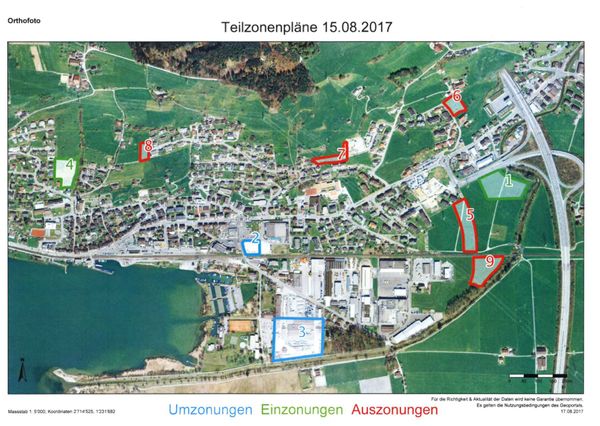 Vollständige Überarbeitung der Ortsplanung