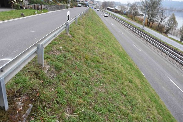 Selbstunfall mit Kleinmotorrad