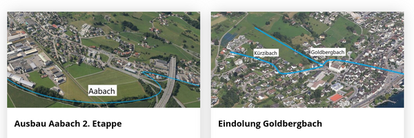 Goldbergbach und Aabach: Fristverlängerung zur Mitwirkung