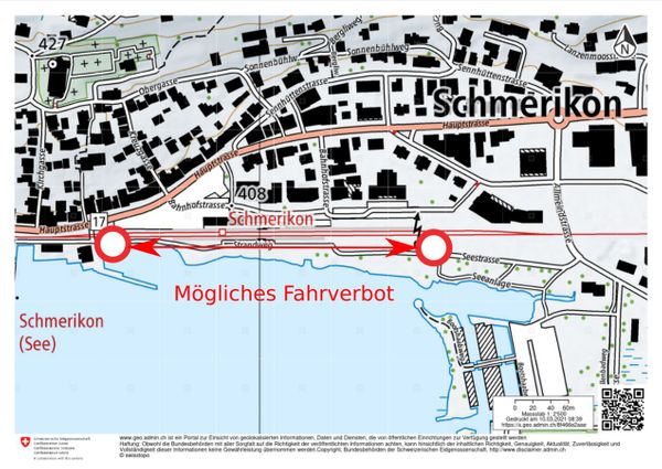 Erste Online-Debatte: Fahrverbot in der Seeanlage