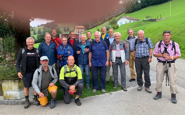 Seniornwanderung
durch das wildromantische Sagenraintobel in Wald