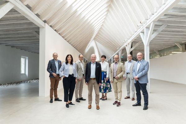 Schmerknerin schiesst Regierungsfoto vom St. Galler Regierungsrat