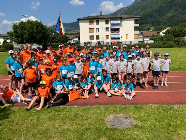 Über 70 Kinder der Schmerkner Nachwuchsriegen am See & Gaster Cup