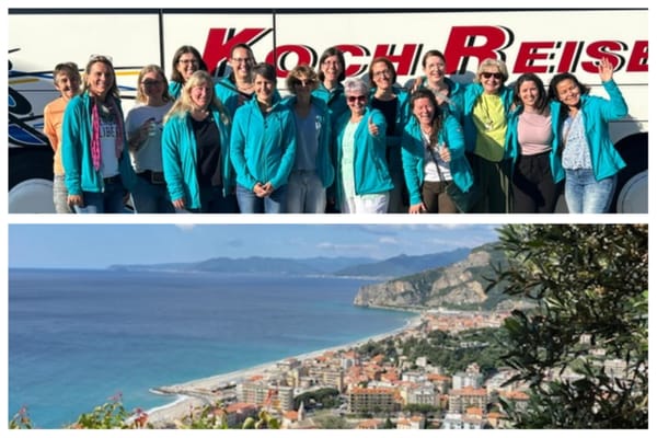 Jubiläumsreise nach Finale Ligure 15. - 18. Mai 2025
