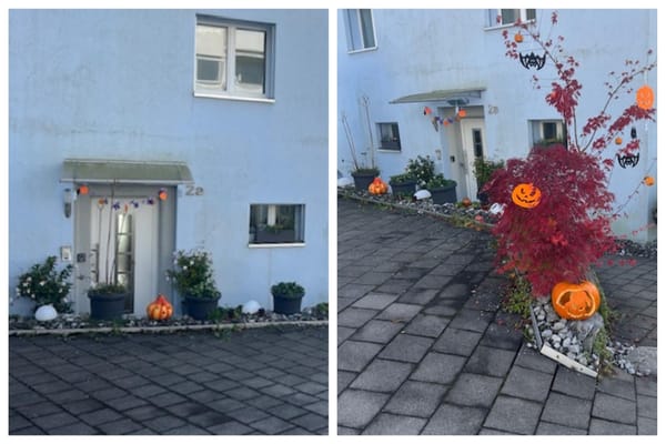 Heute Abend wird wieder einmal Halloween gefeiert