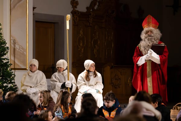 Nicht nur Petrus hatte ein Herz für den Schmerkner Samichlaus…