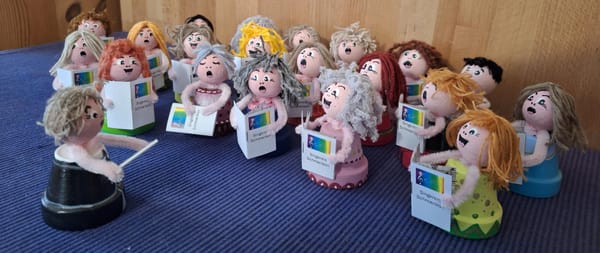 Der Singkreis verabschiedet sich